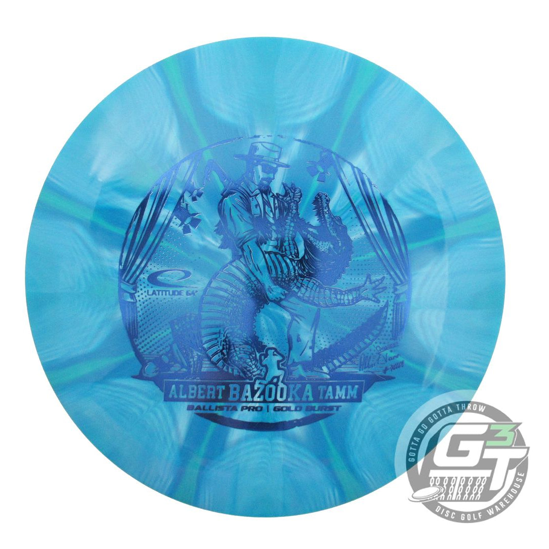 Latitude 64 Limited Edition 2025 Team Series Albert Tamm Gold Extreme Burst Ballista Pro Distance Driver Golf Disc (Individually Listed)