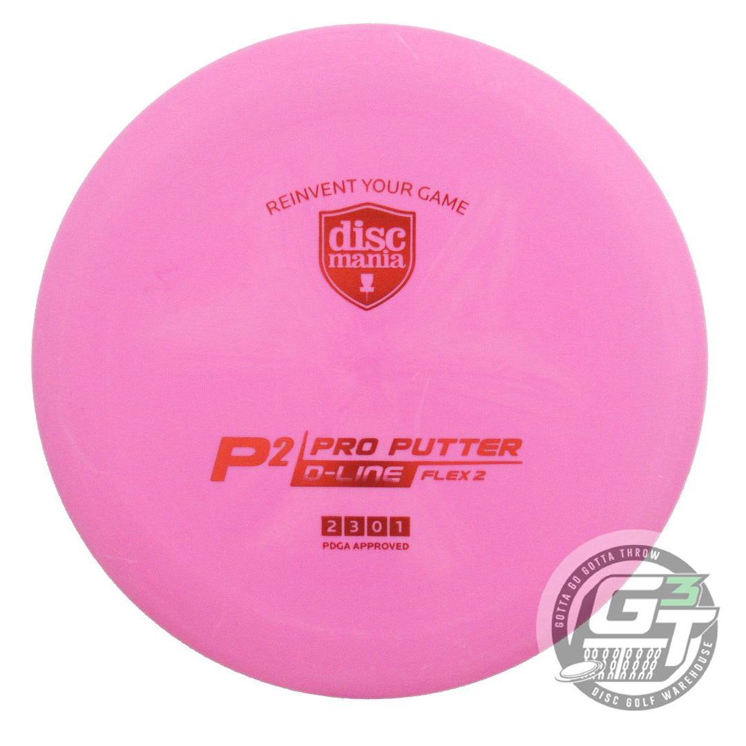 Discmania Originals D-Line Flex 2 P2 Pro Putter Golf Disc (Individually Listed)