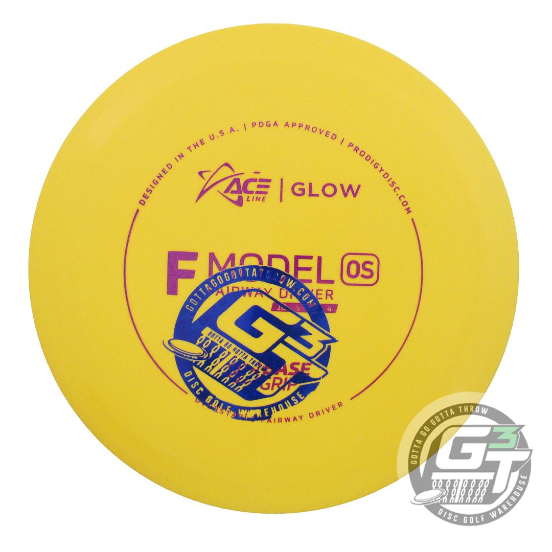 Prodigy Factory Second Ace Line Glow Base Grip F Model OS Fairway Driver Golf Disc (Individually Listed)