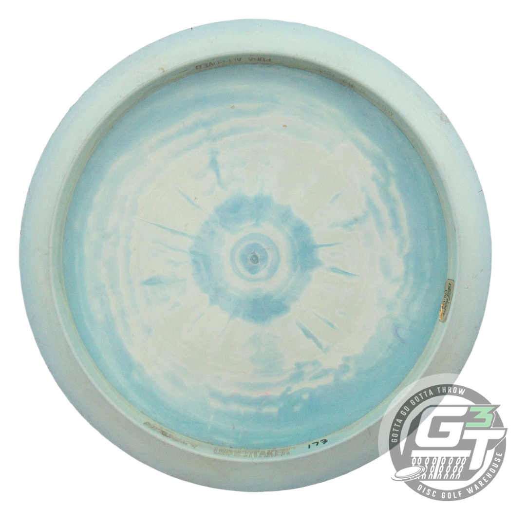 USED Discraft ESP Undertaker 173g Seafoam-Teal Silver Laser Distance Driver Disc