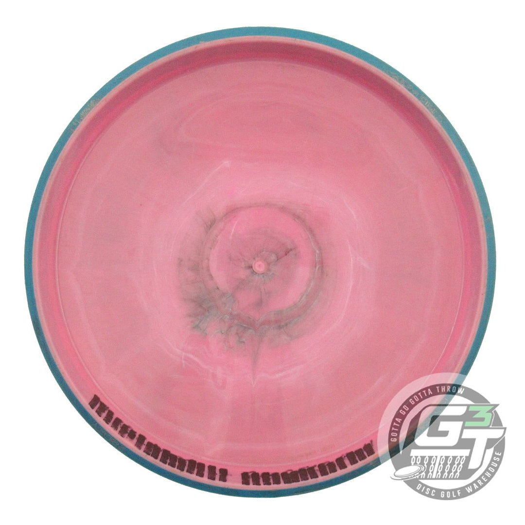 USED Axiom Discs Neutron Soft Proxy 174g Pink Green Rim Putter Golf Disc