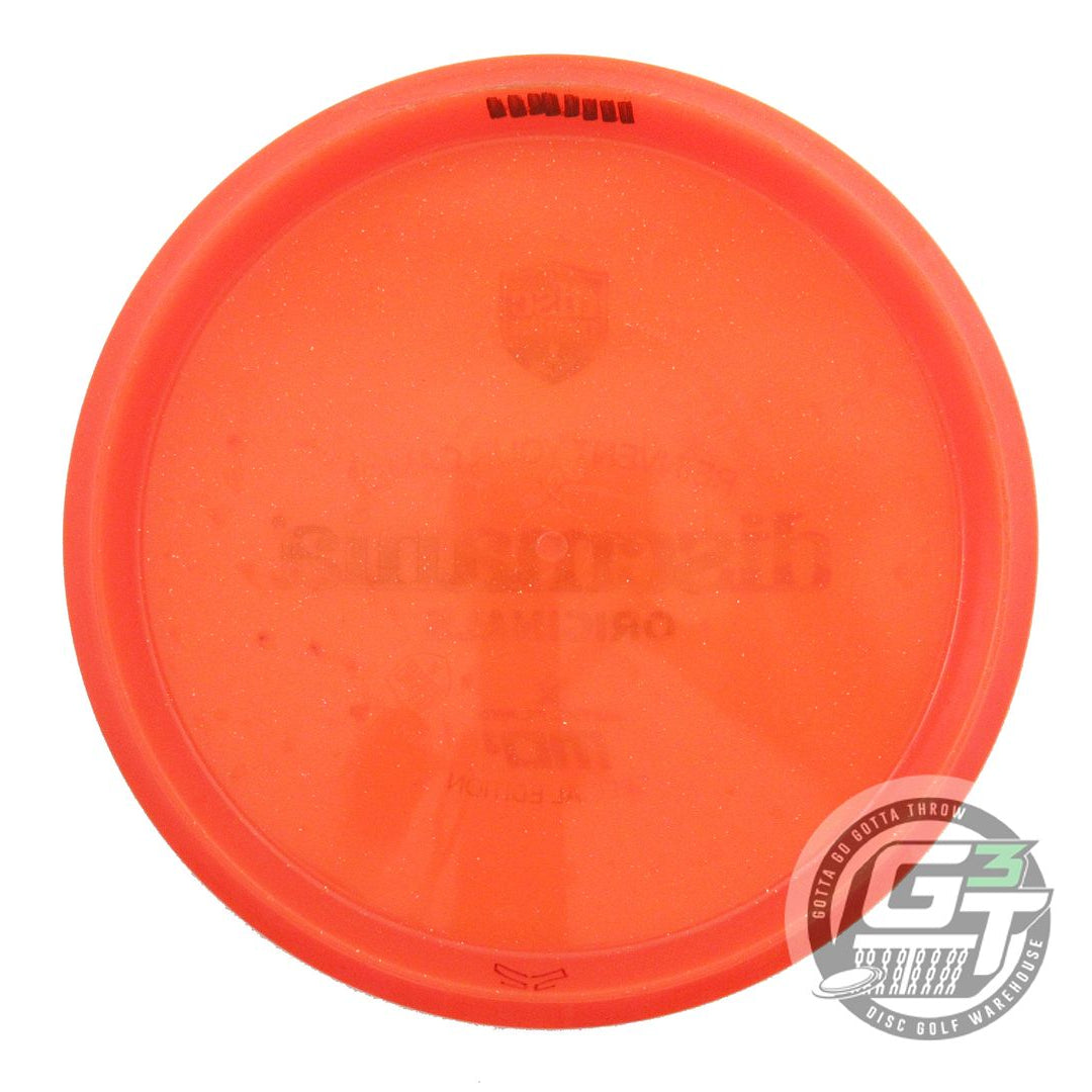 USED DiscMania ORIGINALS Metal Flake C-Line MD3 176g Orange Midrange Golf Disc