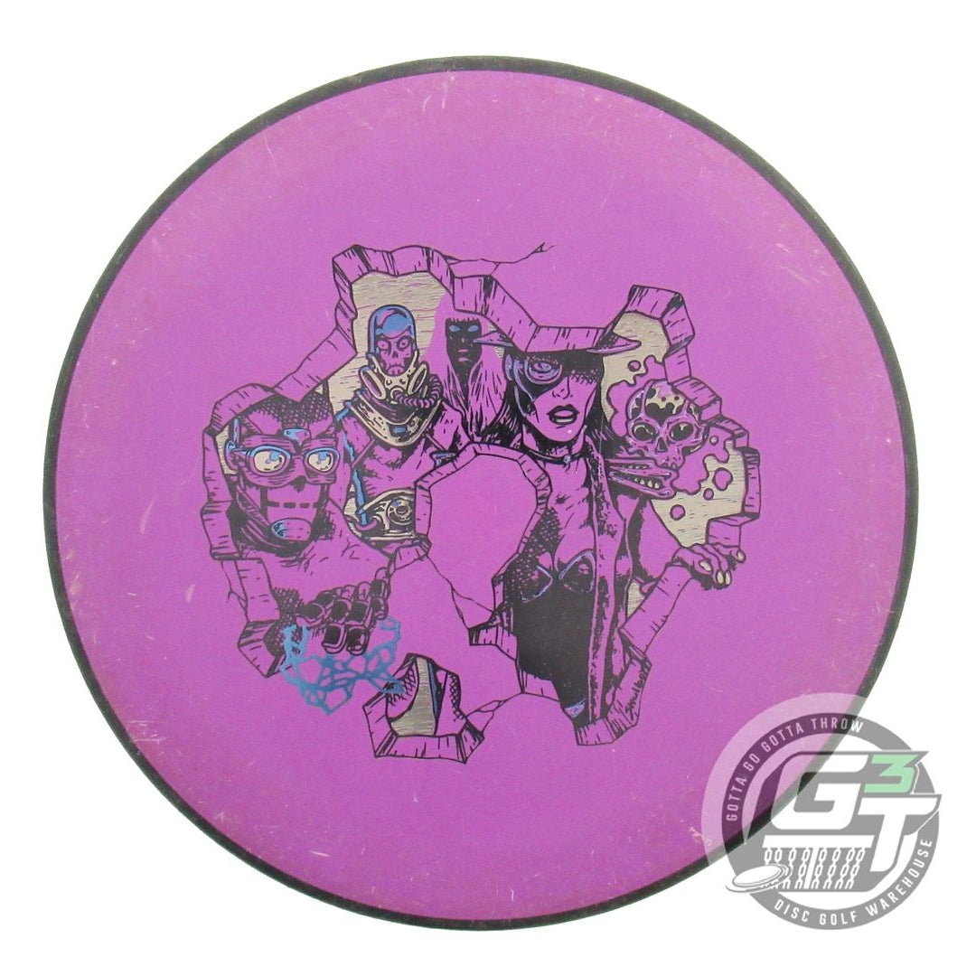 USED MVP Disc Sports SKULBOY Electron Nomad 174g Purple Putter Golf Disc