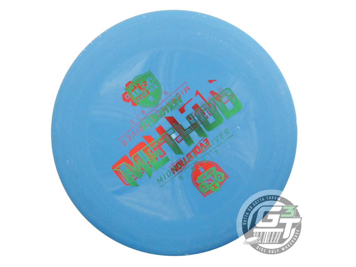 USED DiscMania X-OUT EXO Hard Method 178g Blue Midrange Golf Disc