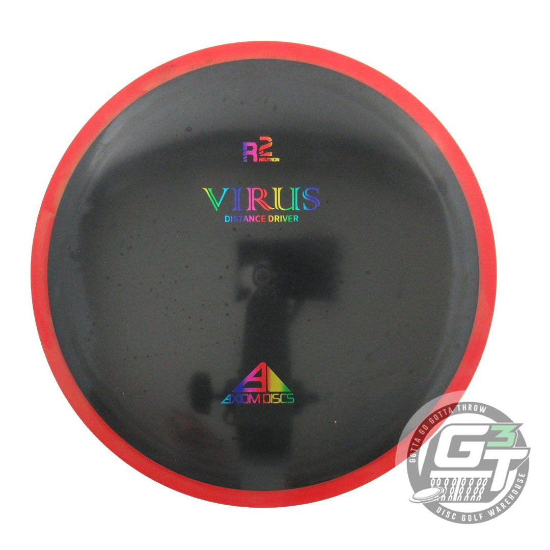 USED Axiom Discs R2 Neutron Insanity 170g Black Red Rim Distance Driver Disc