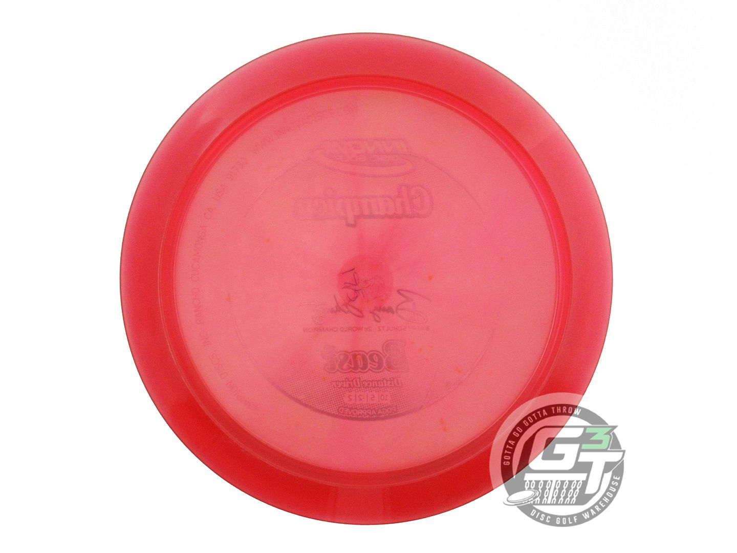 NOS Innova Champion Beast 175g Red Silver Foil Distance Driver Golf Disc