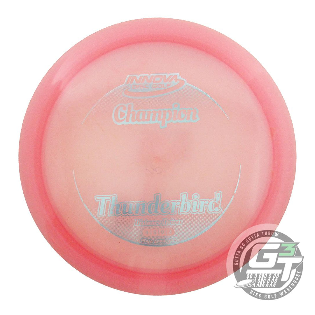 USED Innova Champion Thunderbird 170g Pink Silver Foil Distance Driver Golf Disc
