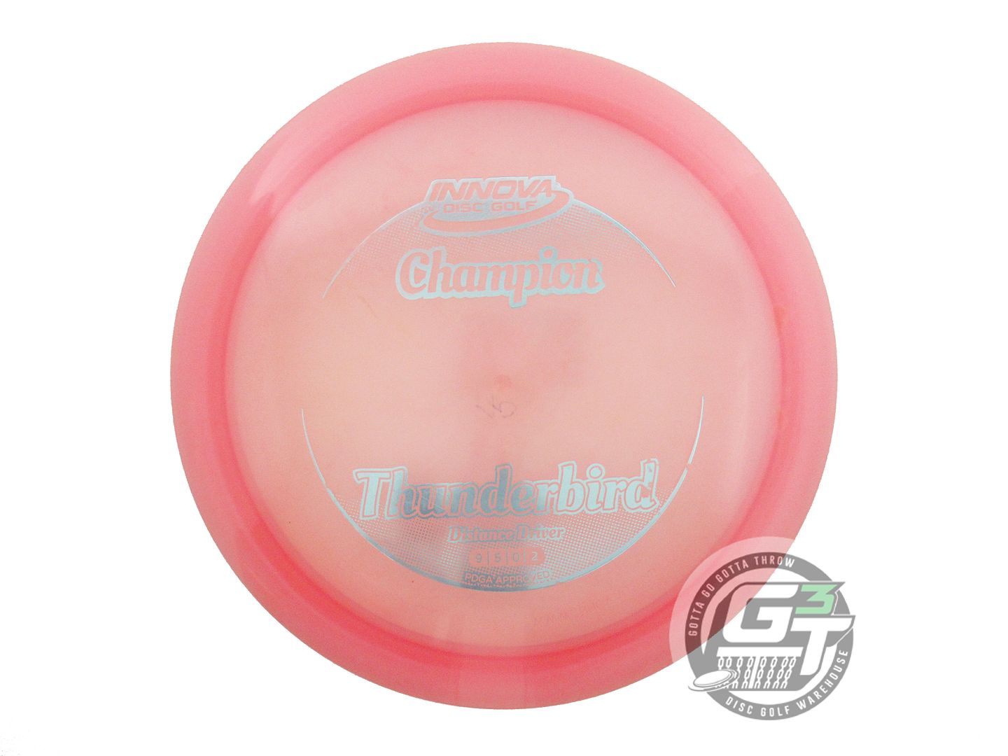 USED Innova Champion Thunderbird 170g Pink Silver Foil Distance Driver Golf Disc