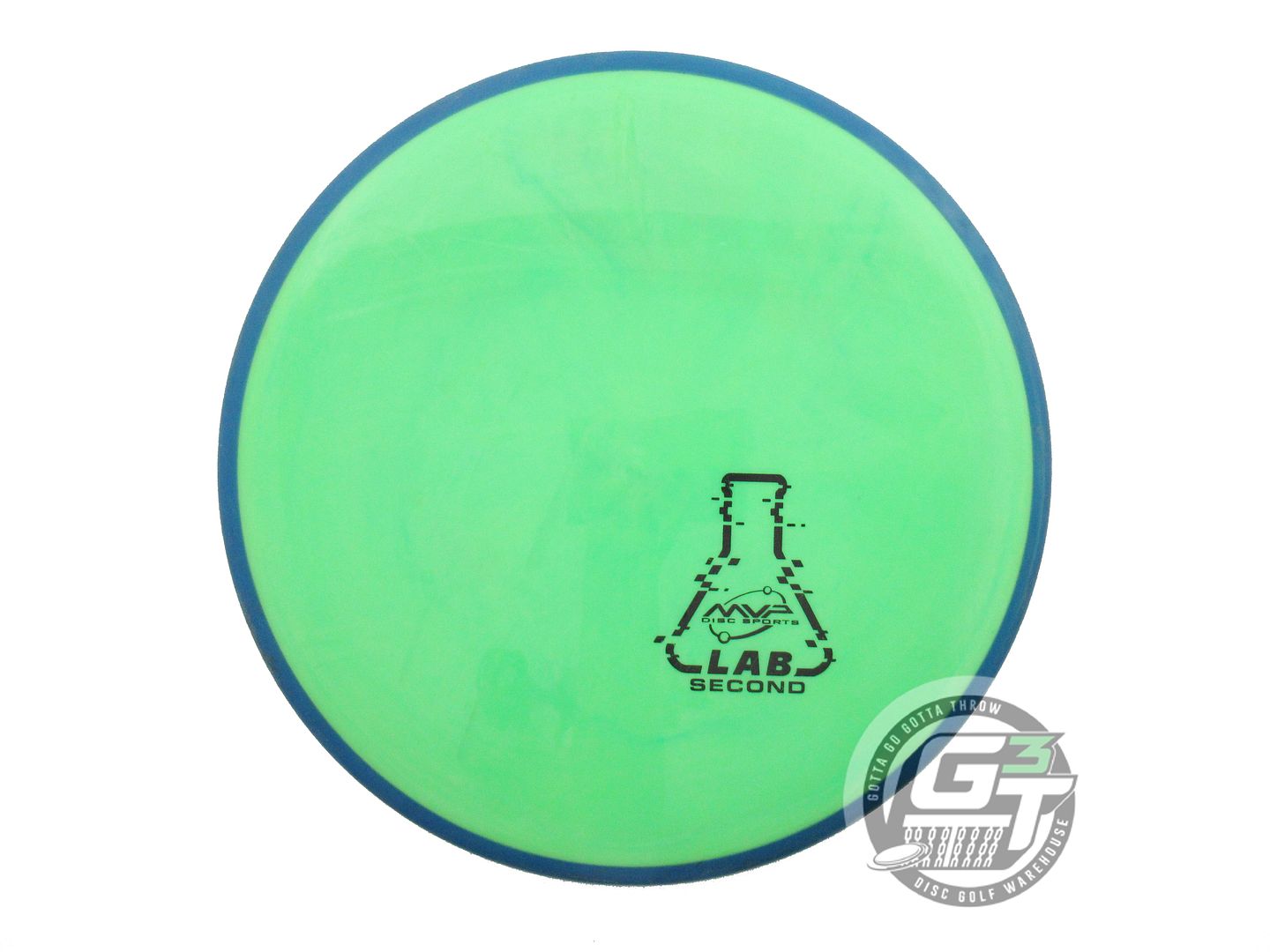 USED Axiom Discs X-OUT Neutron Hex 180g Lime Blue Rim Midrange Golf Disc