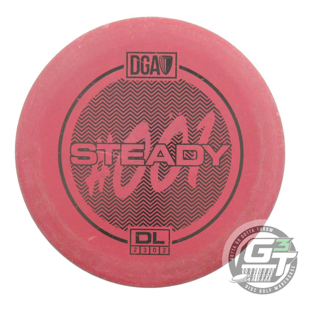 USED DGA D-Line Steady 174g Maroon Black Stamp A Putter Golf Disc