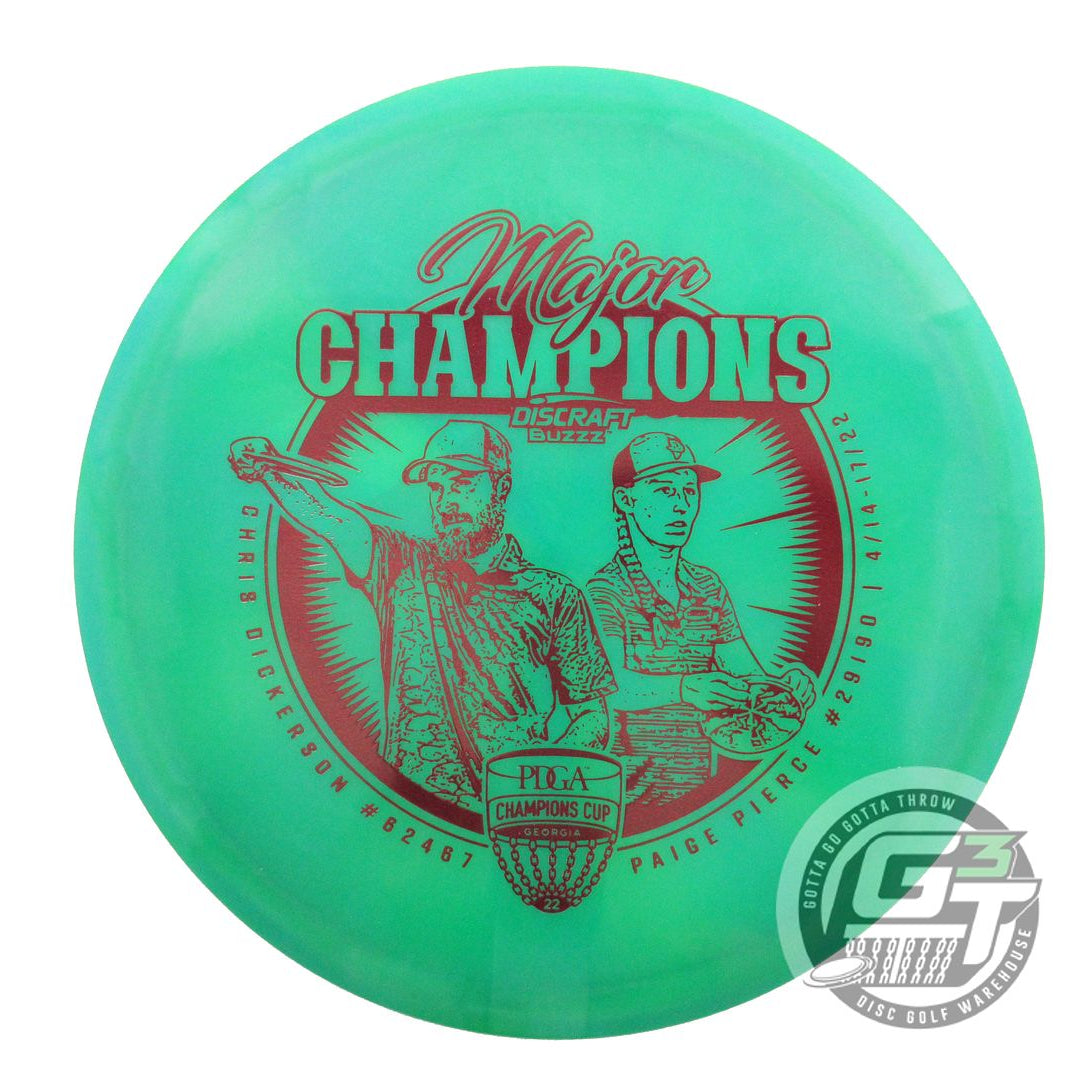 Discraft Limited Edition 2022 PDGA Champions Cup Commemorative Special Blend Buzzz Midrange Golf Disc (Individually Listed)