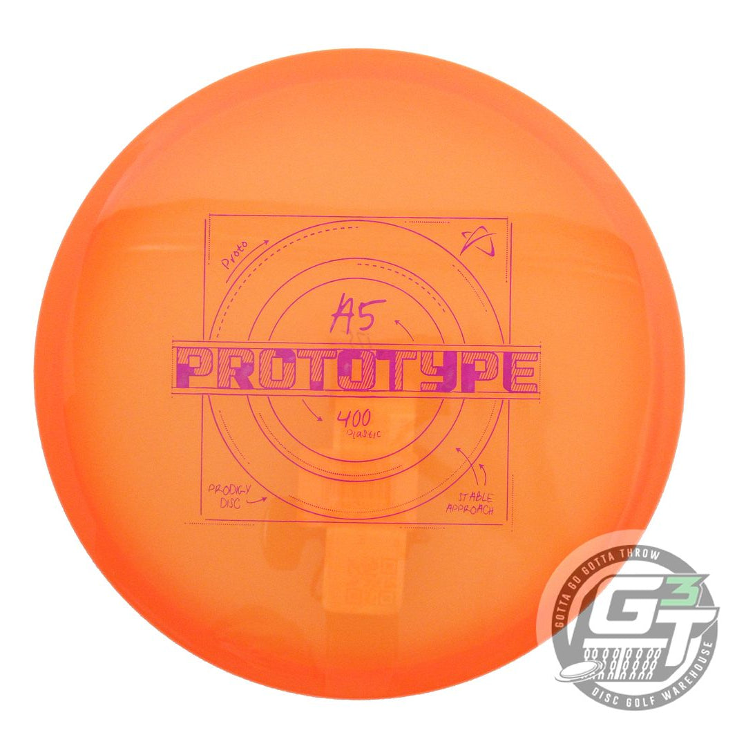 Prodigy Limited Edition Prototype 400 Series A5 Approach Midrange Golf Disc (Individually Listed)