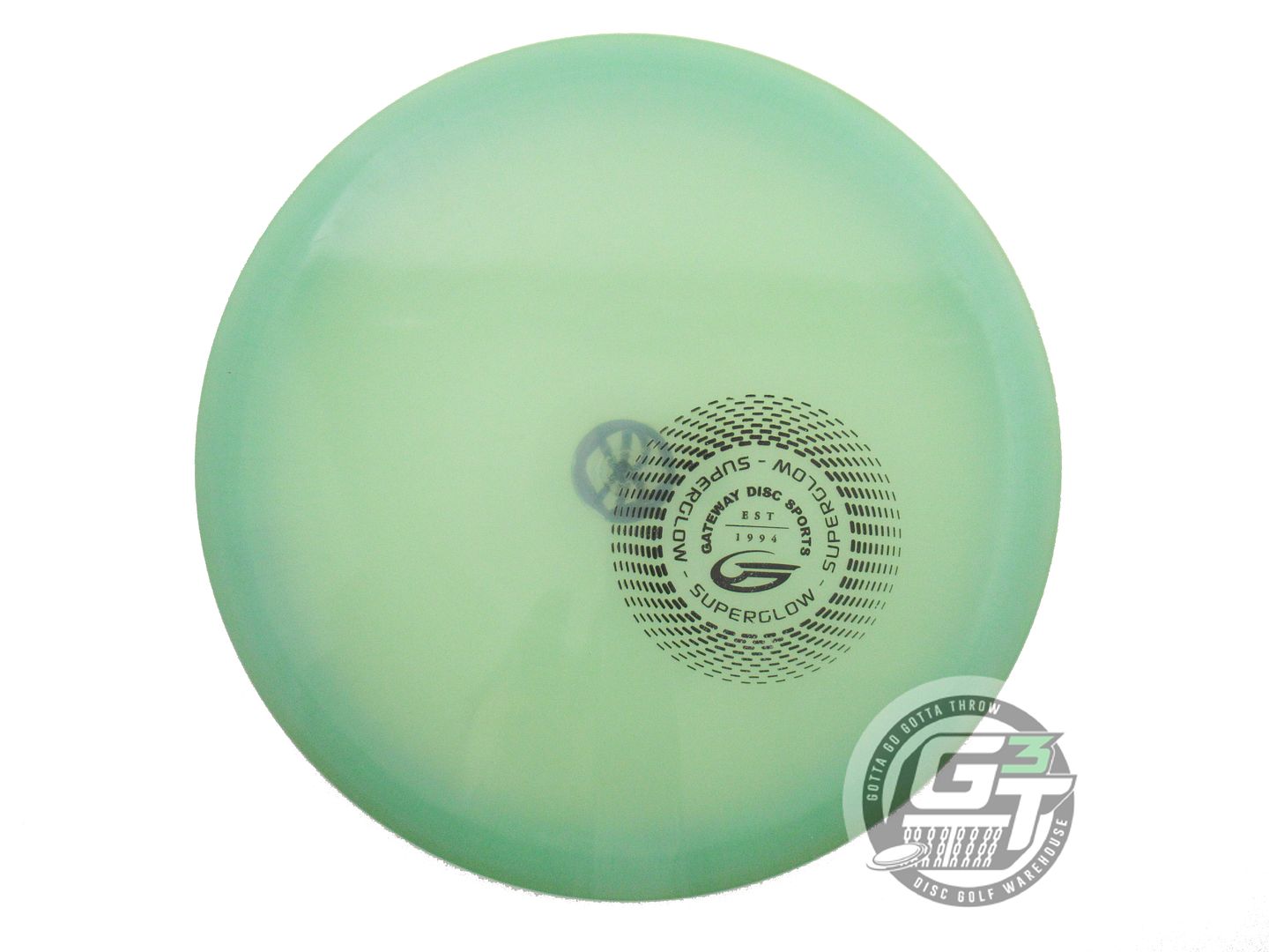 USED Gateway Diamond Super Glow Element 182g Green Black Stamp Midrange Disc