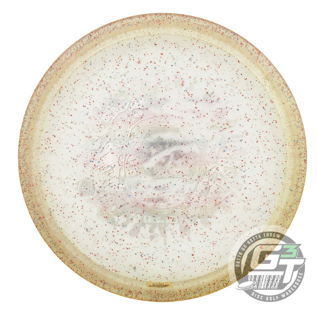 USED Discraft CryZtal Sparkle Meteor 177g Smoke Rainbow Foil Midrange Golf Disc