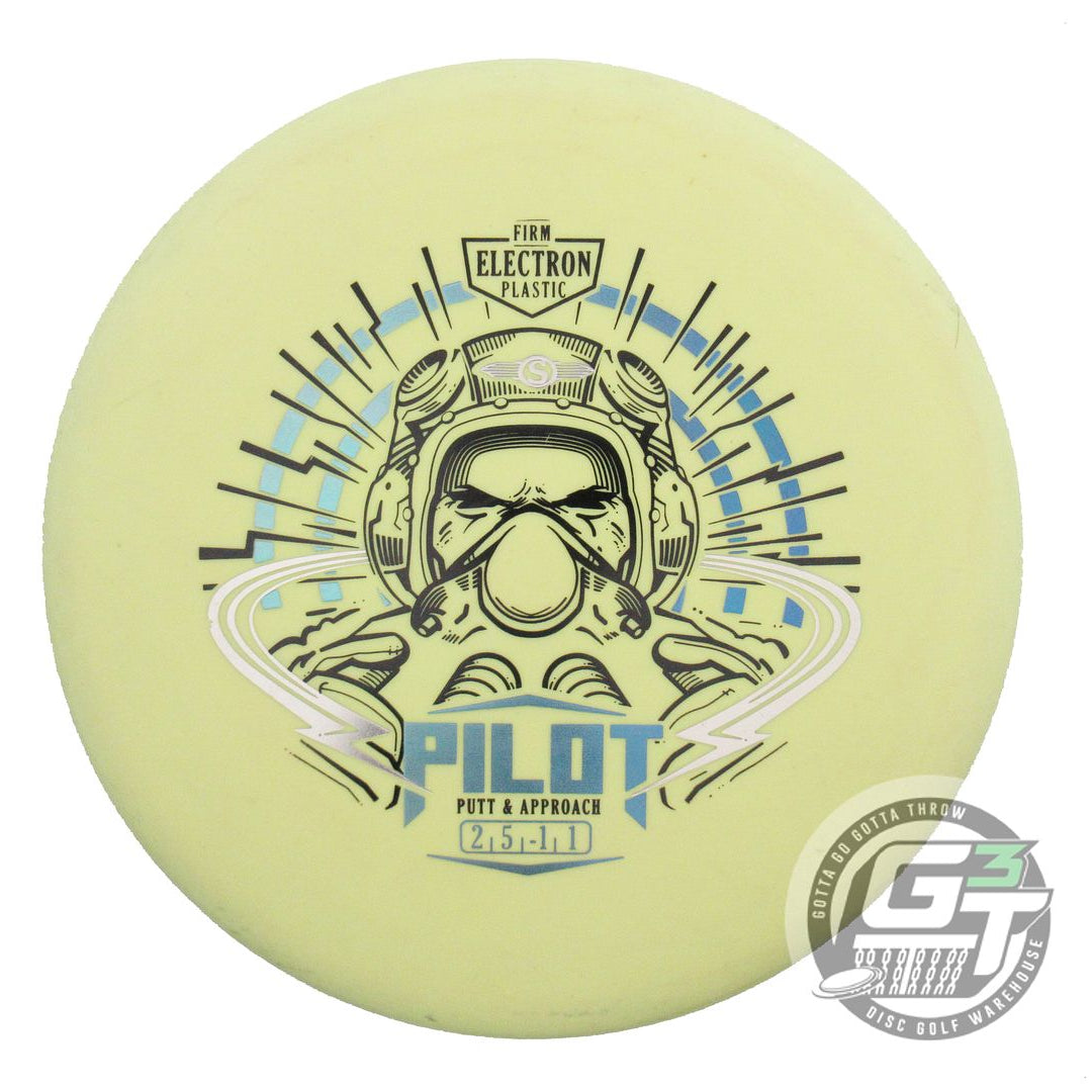 USED Streamline Discs Electron Firm Pilot 169g Yellow Putter Golf Disc