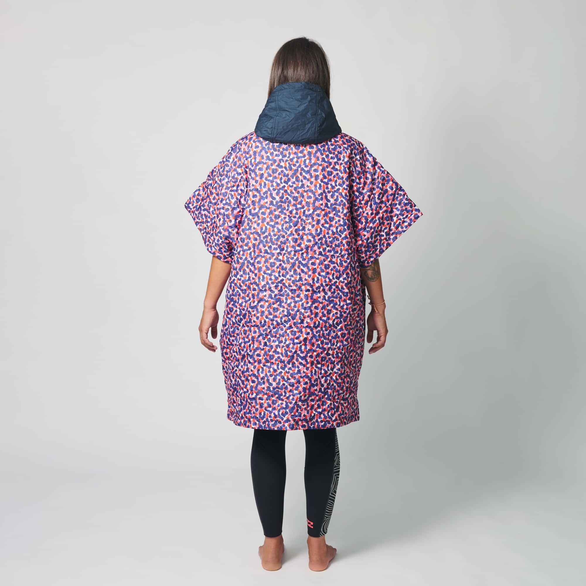 VOITED 2nd Edition Outdoor Poncho for Surfing, Camping, Vanlife & Wild Swimming - Confetti