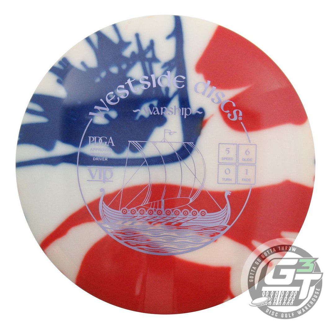 Westside MyDye VIP Warship Midrange Golf Disc (Individually Listed)