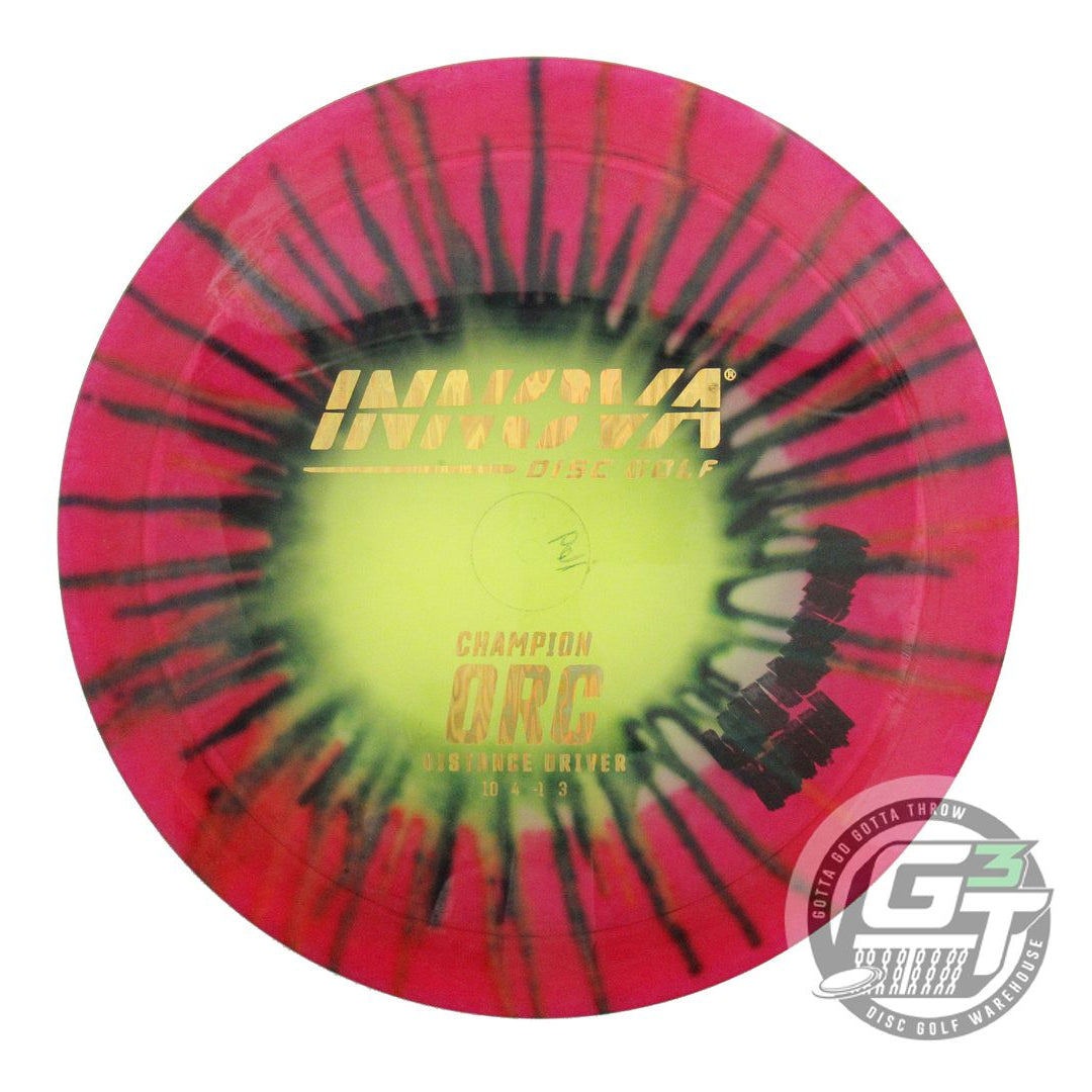 USED Innova I-DYE Champion Orc 169g Pink Burst Distance Driver Golf Disc