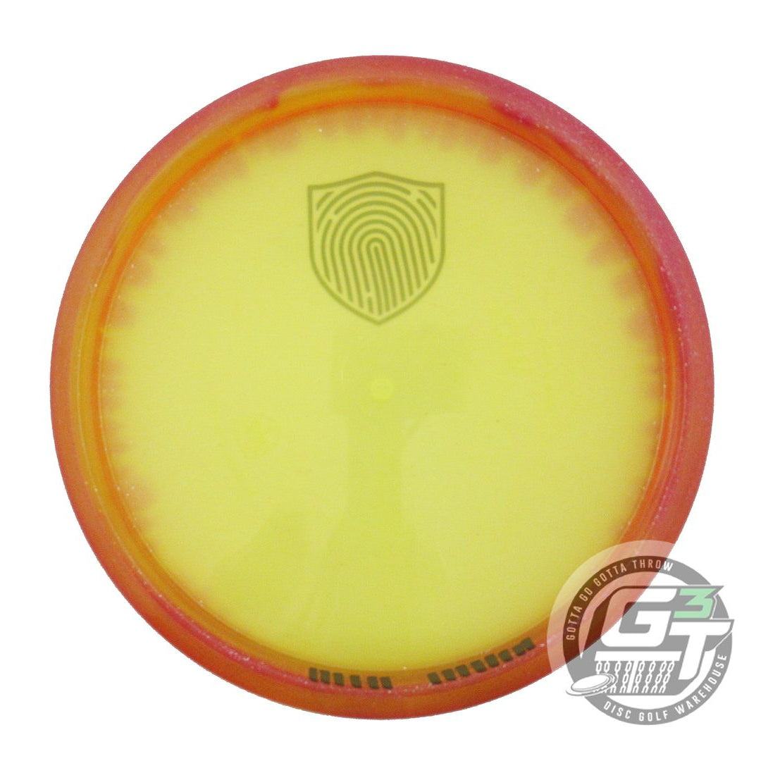 USED DiscMania DNA Metal Flake C-Line MD5 174g Orange-Yellow Midrange Golf Disc