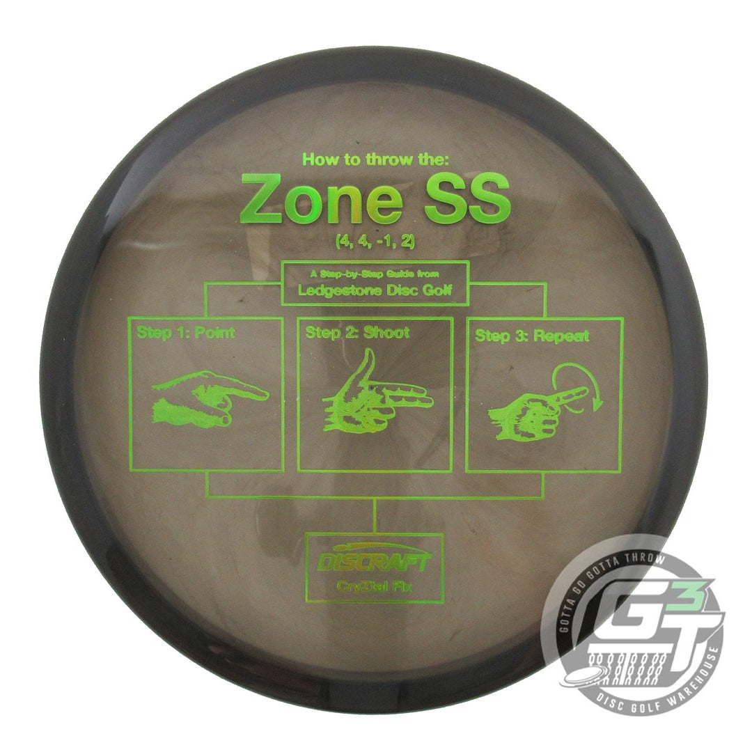 Discraft Limited Edition 2026 Ledgestone Open CryZtal Z FLX Zone SS Putter Golf Disc (Individually Listed)