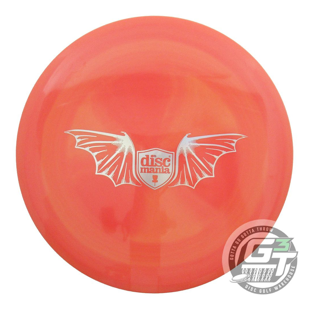 USED DiscMania WINGS S-Line MD1 174g Orange Silver Holo Foil Midrange Golf Disc