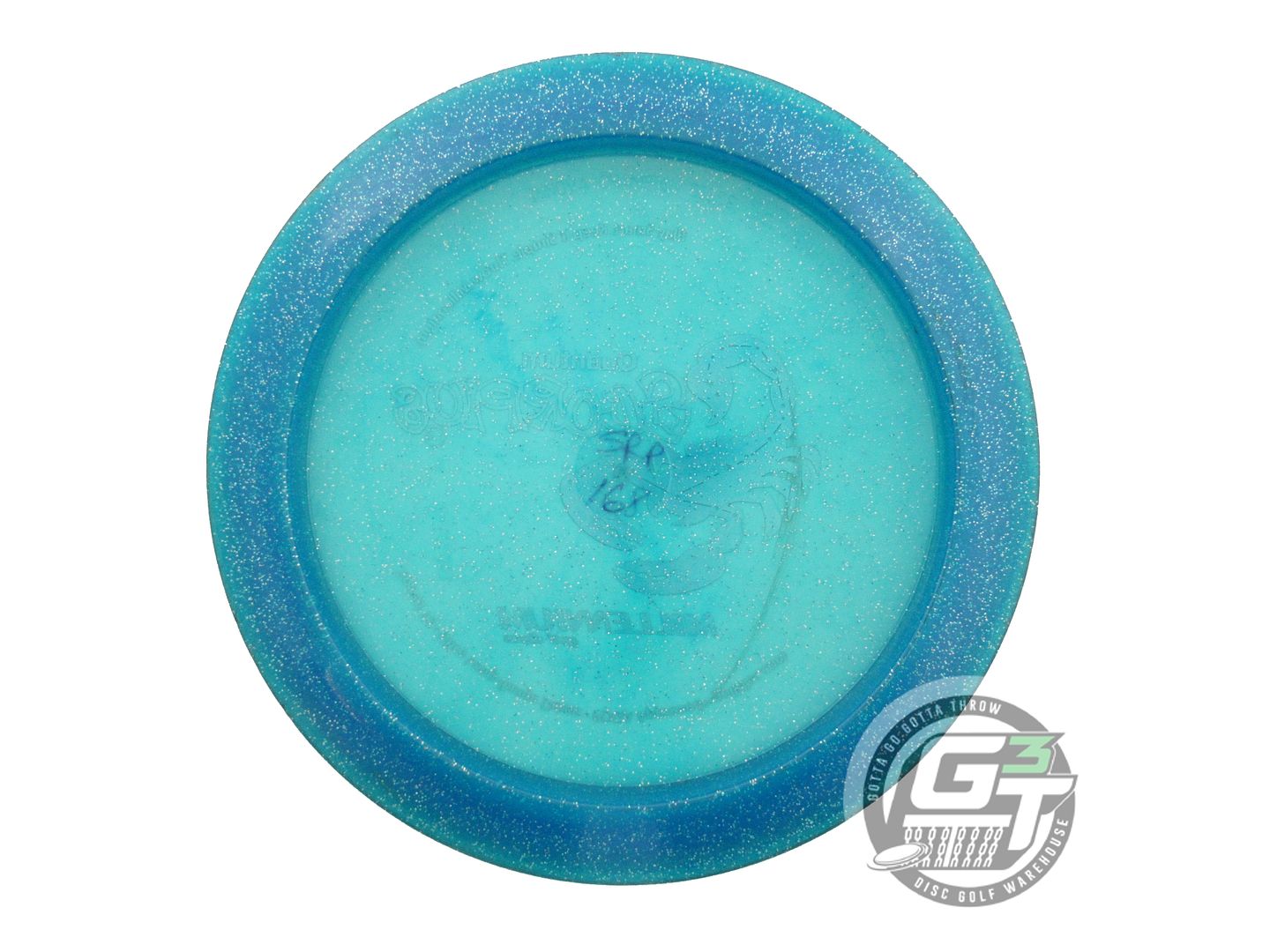 USED Millennium Quantum Scorpius 168g Blue Gold Foil Distance Driver Golf Disc