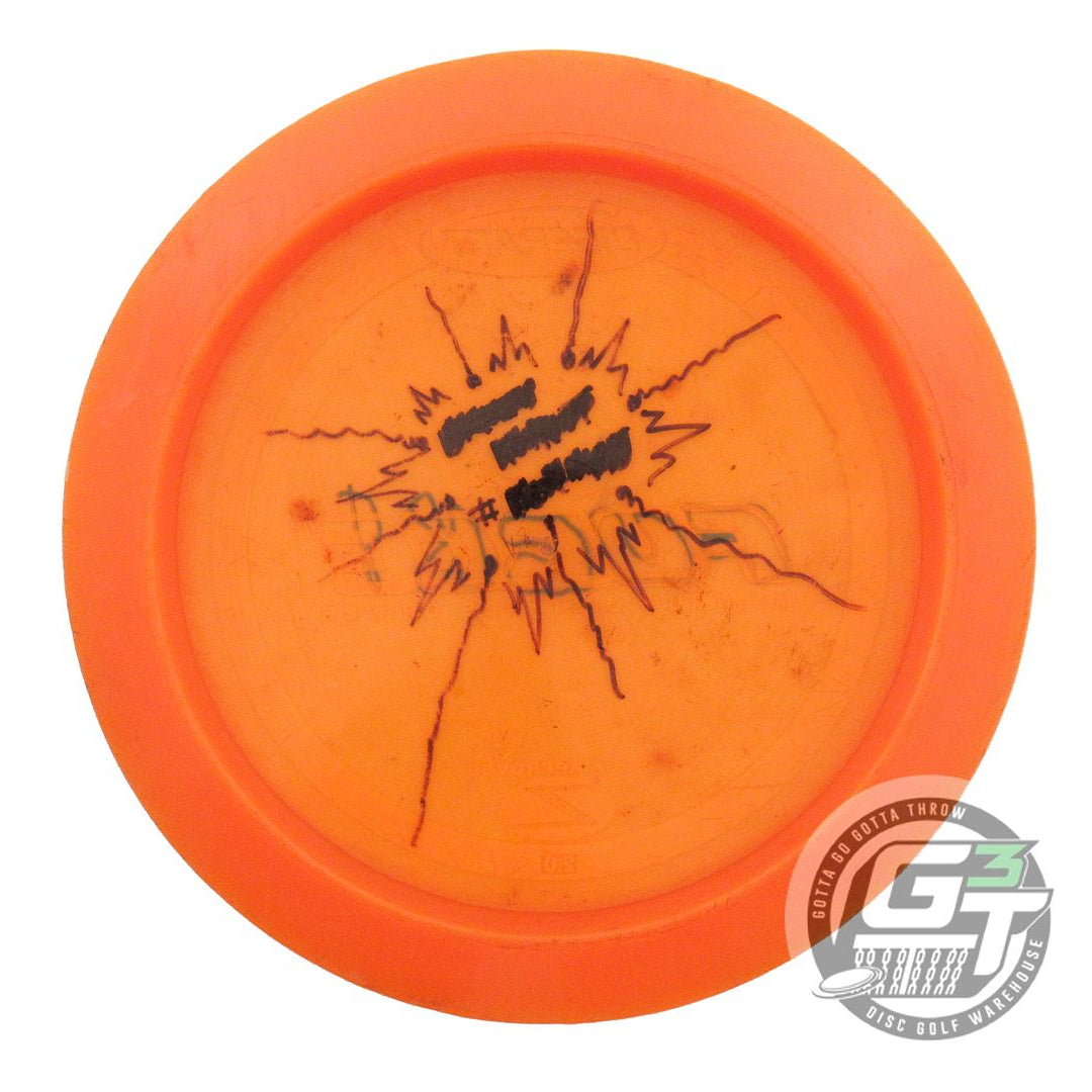 USED Discraft Z Force 168g Orange White Stamp Distance Driver Golf Disc