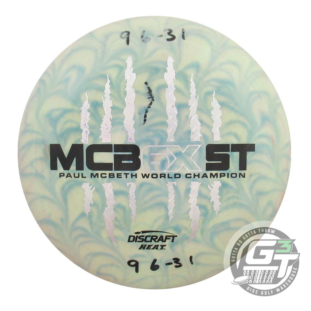 USED Discraft 6X McBEAST ESP Heat 176g Lime HOME DYED Distance Driver Golf Disc