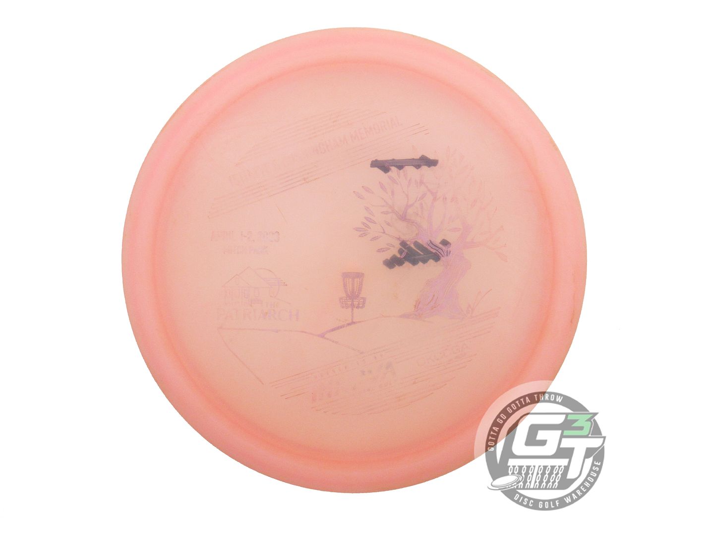 USED Innova Champion Hawkeye 176g Lt. Pink Pink Foil Fairway Driver Golf Disc