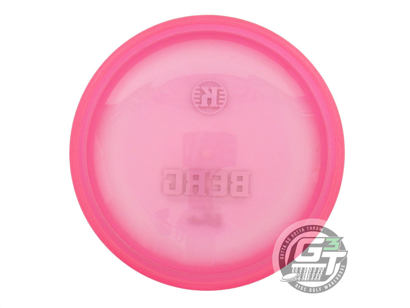 USED Kastaplast K1 Soft Berg 174g Pink Black Stamp Putter Golf Disc