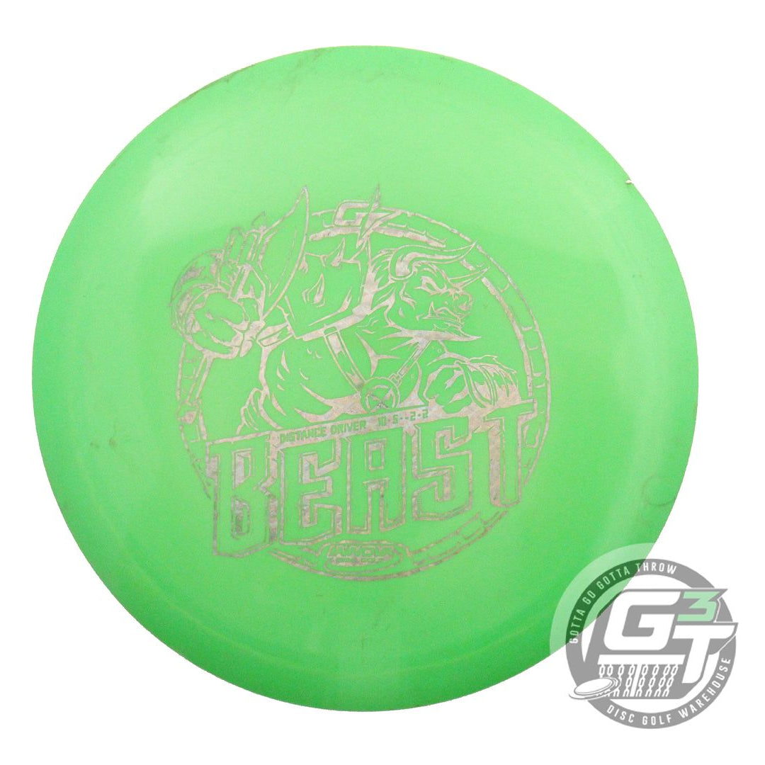 USED Innova GStar Beast 169g Green Silver Prism Foil Distance Driver Golf Disc