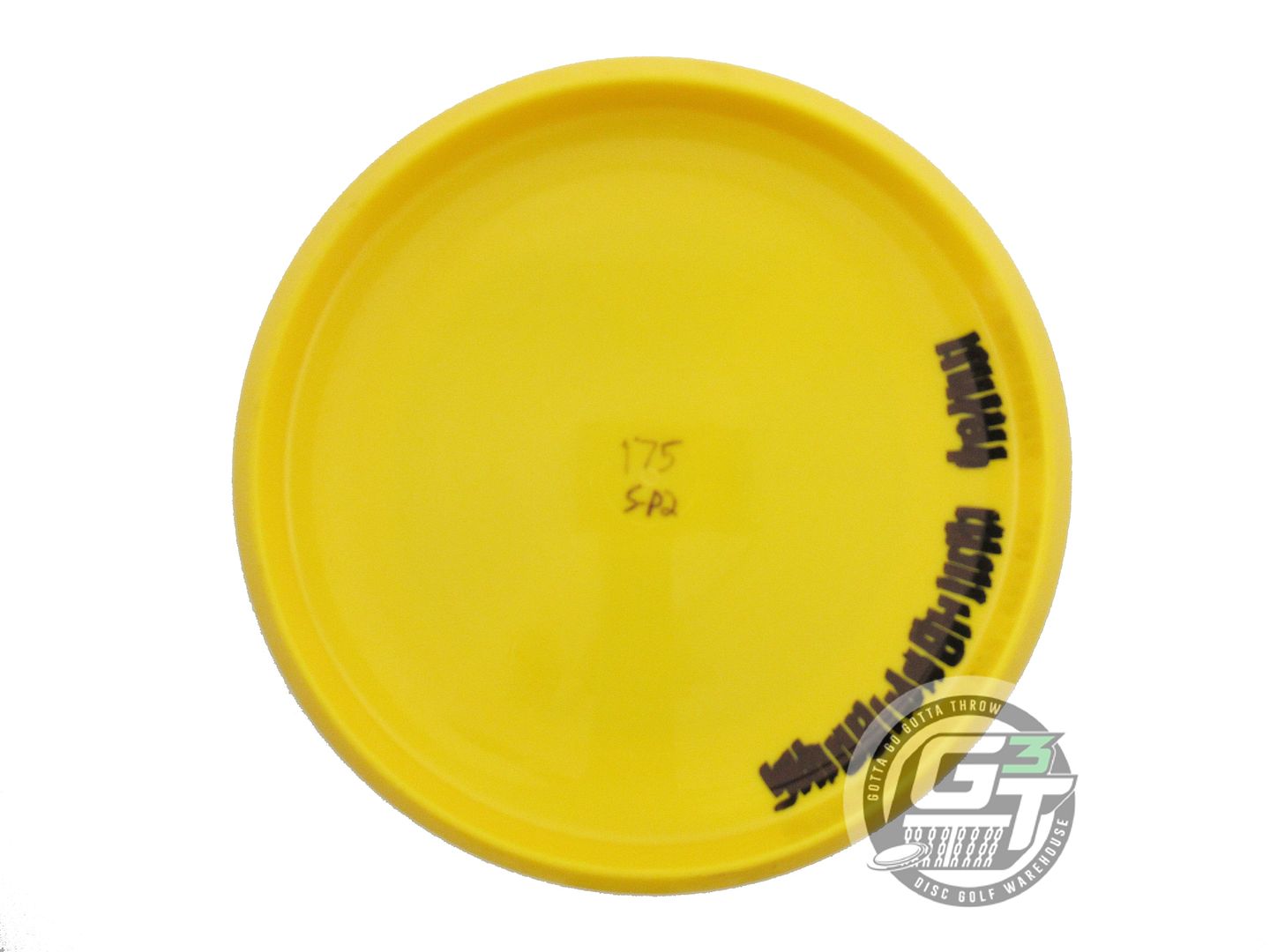 USED DiscMania VINYL S-Line P2 175g Yellow Red Foil Putter Golf Disc