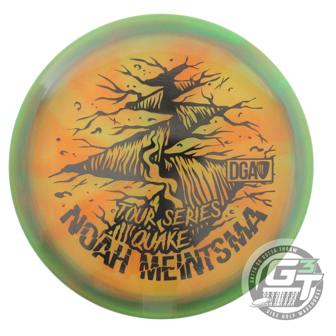 DGA Limited Edition 2023 Tour Series Noah Meintsma Swirl Tour Series Quake Midrange Golf Disc (Individually Listed)