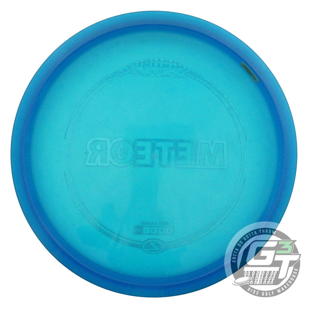 USED Discraft Z Meteor 178g Blue Silver Tron Foil Midrange Golf Disc