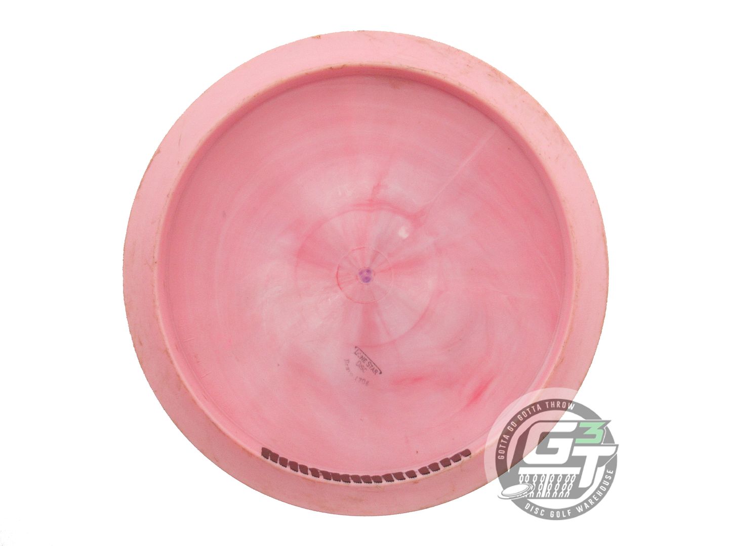 USED Lone Star Bravo Mockingbird 171g Pink Gold Foil Fairway Driver Golf Disc