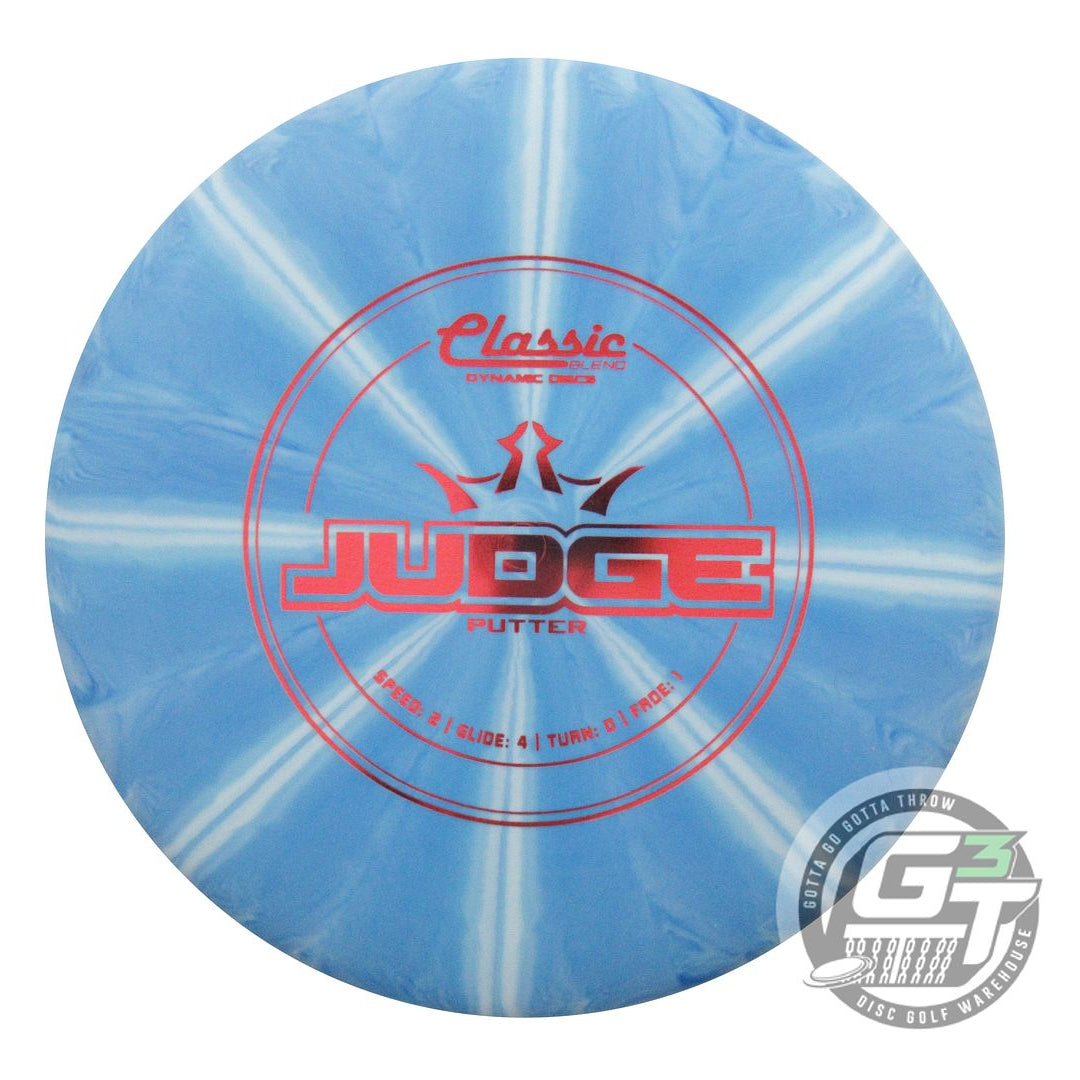 Dynamic Discs Classic Blend Burst Judge Putter Golf Disc (Individually Listed)