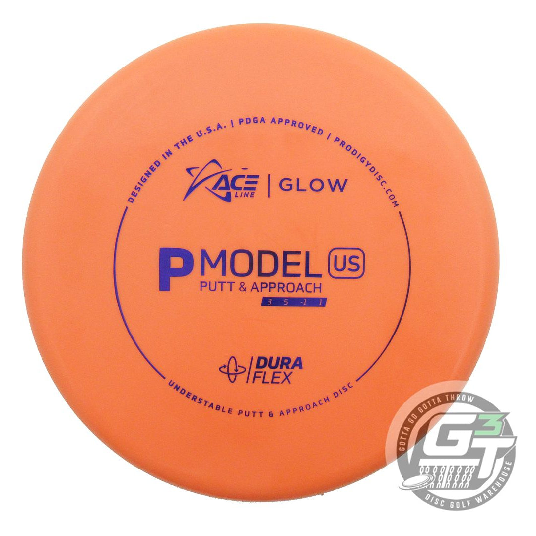 Prodigy Ace Line Glow DuraFlex P Model US Putter Golf Disc (Individually Listed)