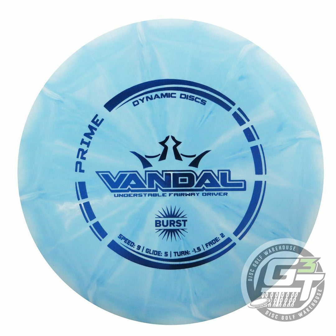 Dynamic Discs Prime Burst Vandal Fairway Driver Golf Disc (Individually Listed)