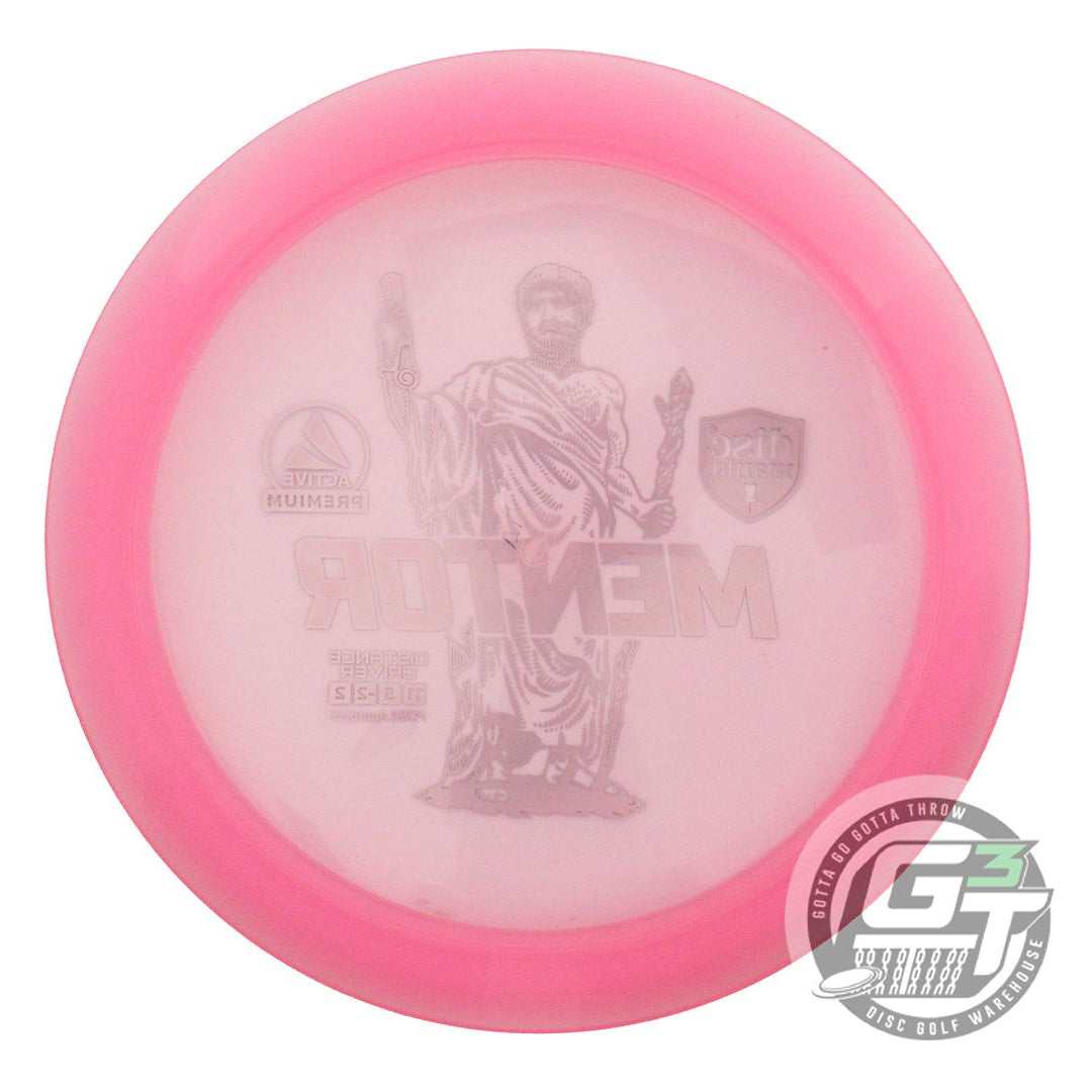 USED DiscMania Active Premium Mentor 171g Pink Black Stamp Distance Driver Disc