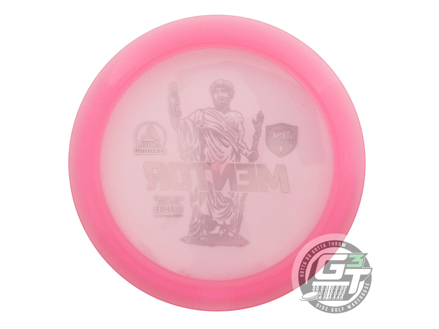 USED DiscMania Active Premium Mentor 171g Pink Black Stamp Distance Driver Disc