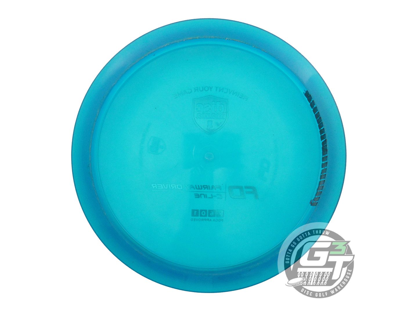 USED DiscMania C-Line FD 176g Blue Silver Foil Fairway Driver Golf Disc