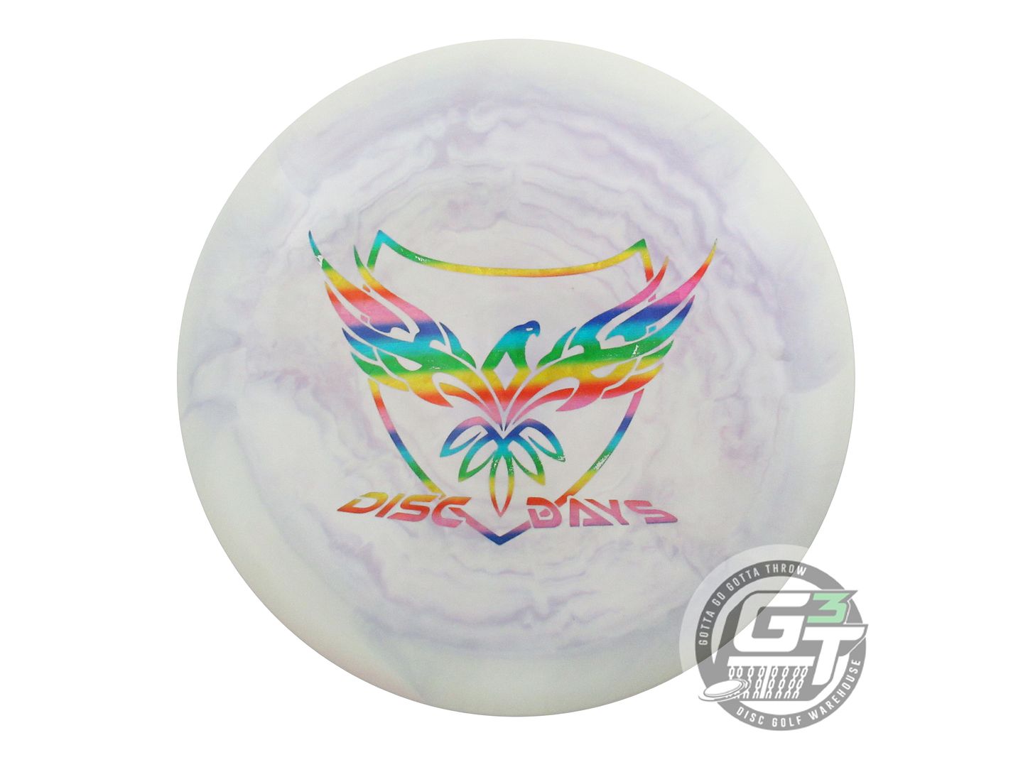 USED Legacy Discs Swirly Icon Rampage 178g Lilac Distance Driver Golf Disc