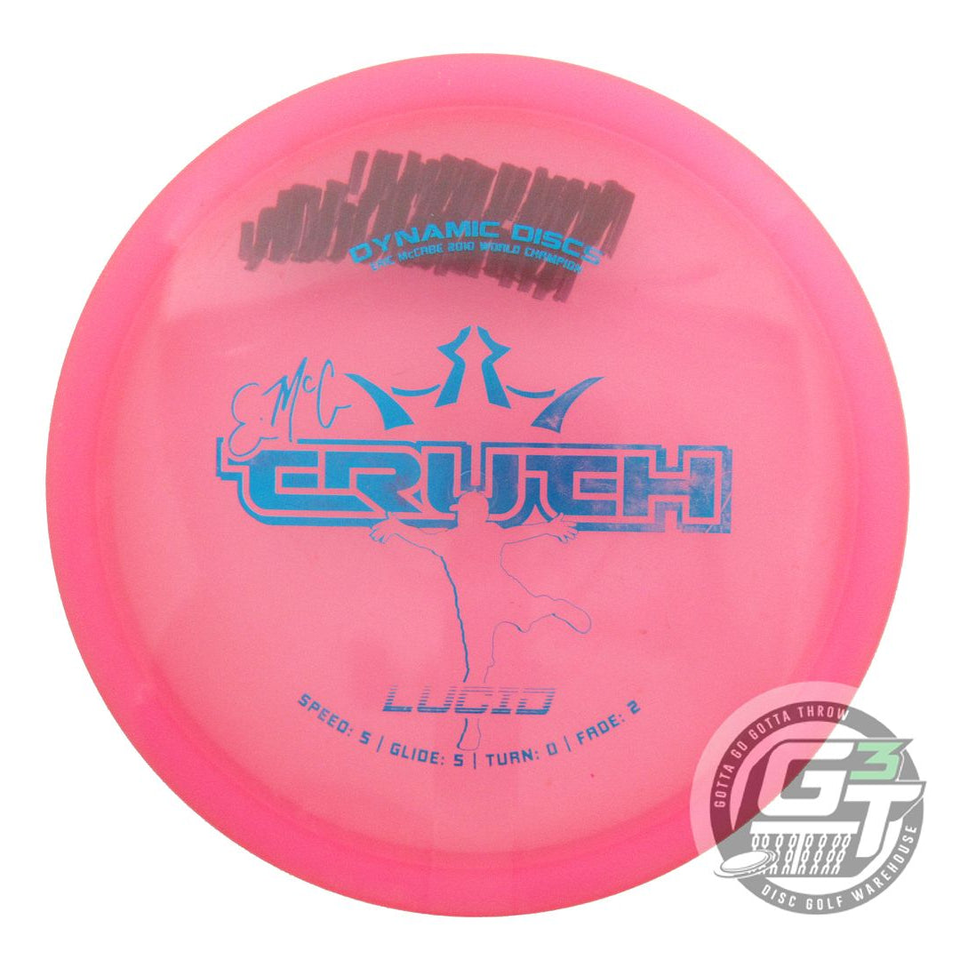 USED Dynamic Discs Lucid EMAC Truth 180g Pink Blue Foil Midrange Golf Disc