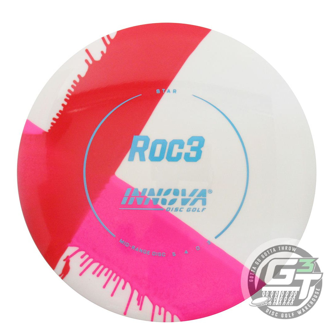 Innova I-Dye Star Roc3 Midrange Golf Disc (Individually Listed)