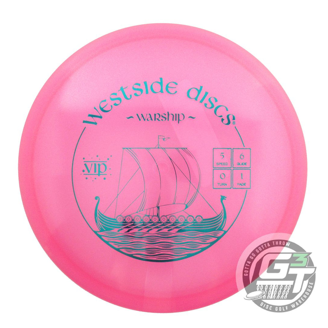 Westside Glimmer VIP Warship Midrange Golf Disc (Individually Listed)