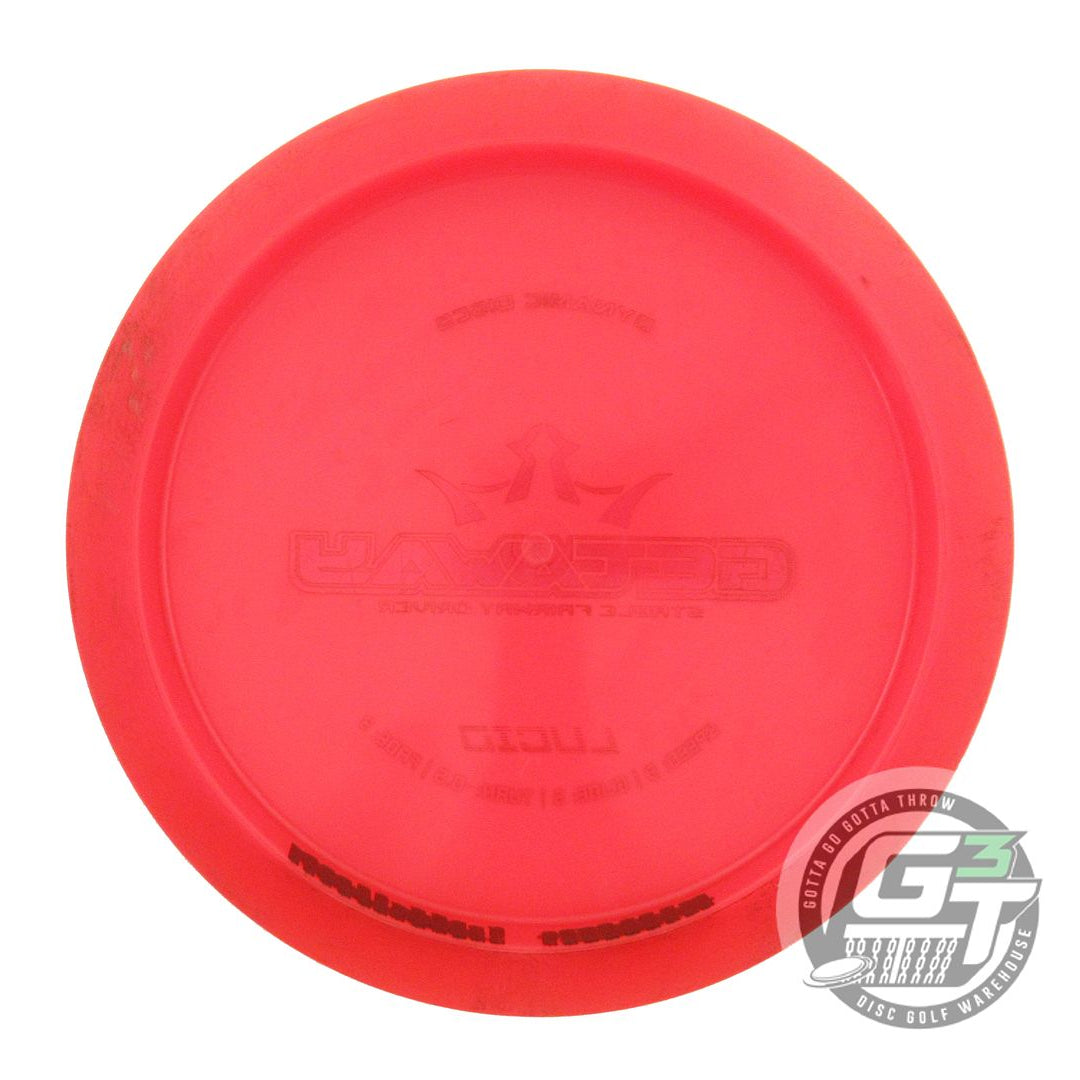 USED Dynamic Discs Lucid Getaway 173g Red Black Stamp Distance Driver Golf Disc