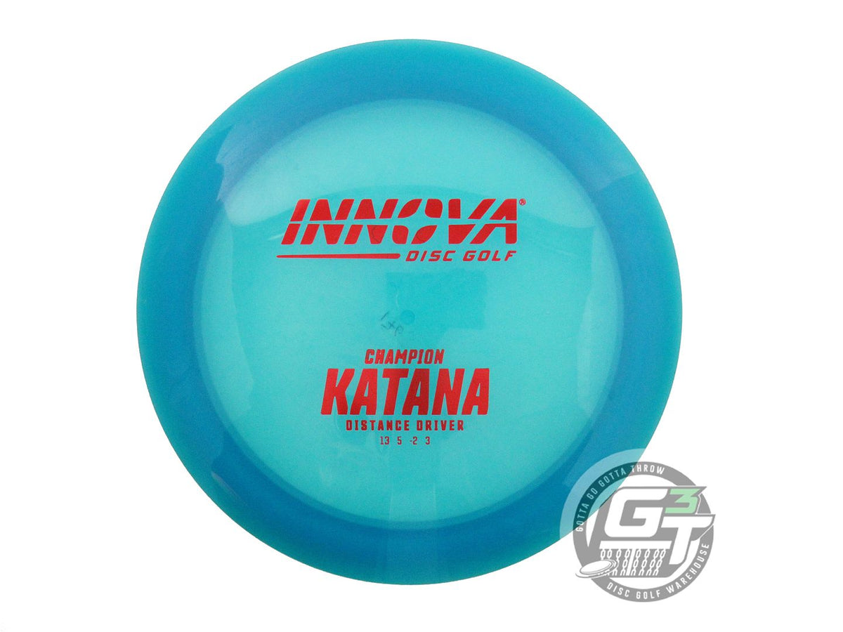 USED Innova Champion Katana 176g Blue Red Foil Distance Driver Golf Disc