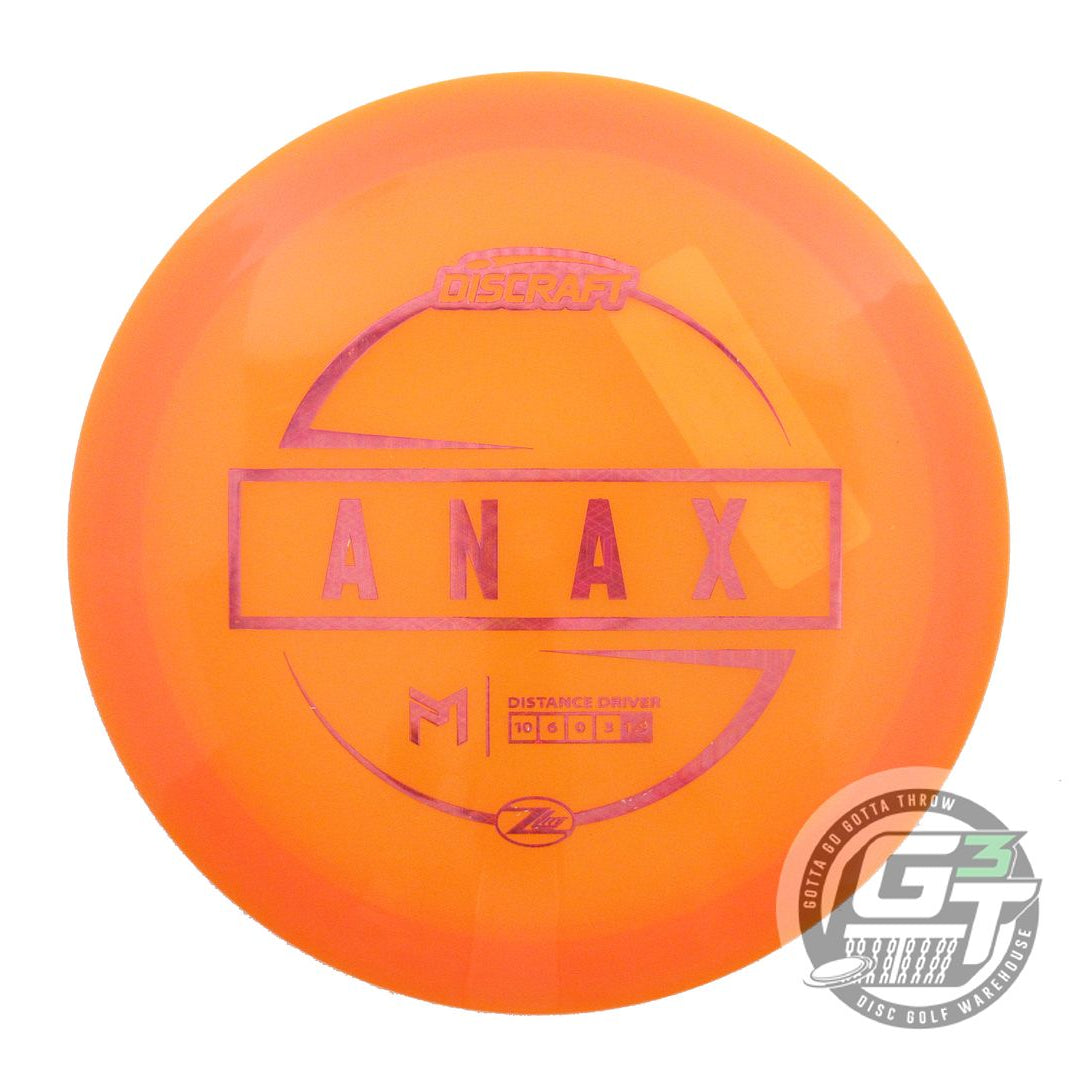 Discraft Paul McBeth Signature Z Lite Anax Distance Driver Golf Disc (Individually Listed)