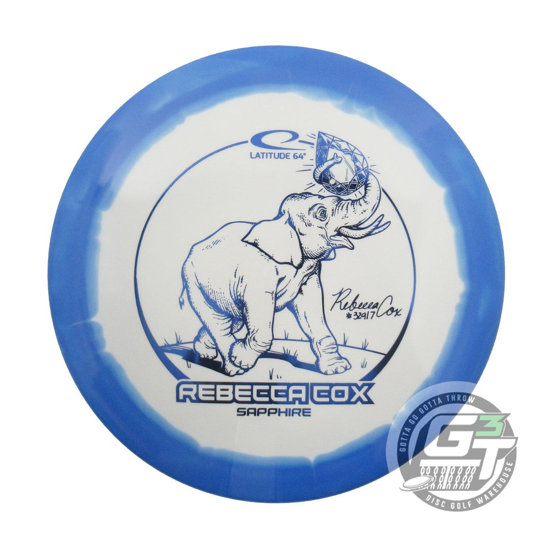 Latitude 64 Limited Edition 2024 Team Series Rebecca Cox Gold Orbit Sapphire Distance Driver Golf Disc (Individually Listed)