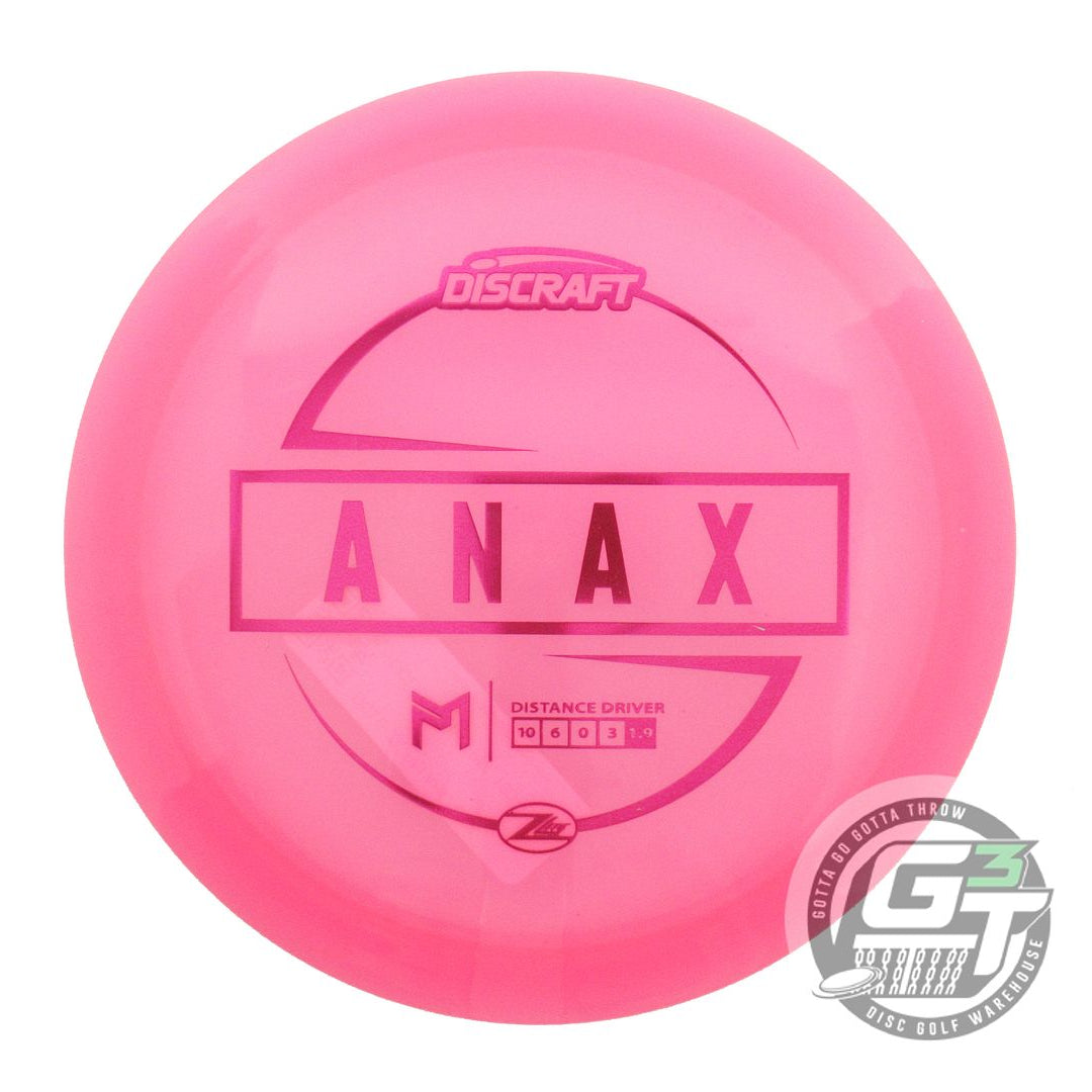 Discraft Paul McBeth Signature Z Lite Anax Distance Driver Golf Disc (Individually Listed)